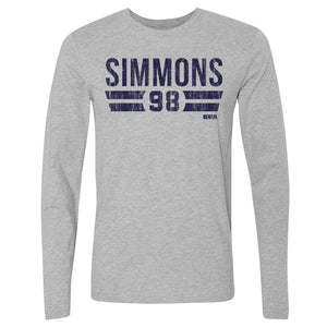 Jeffery Simmons Men's Long Sleeve T-Shirt | 500 LEVEL