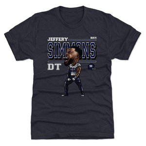 Jeffery Simmons Men's Premium T-Shirt | 500 LEVEL